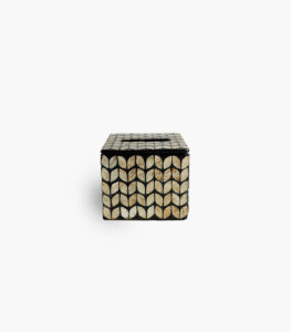 Leaves tissue box small