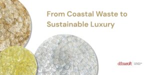 capiz shell wall art panel close-up